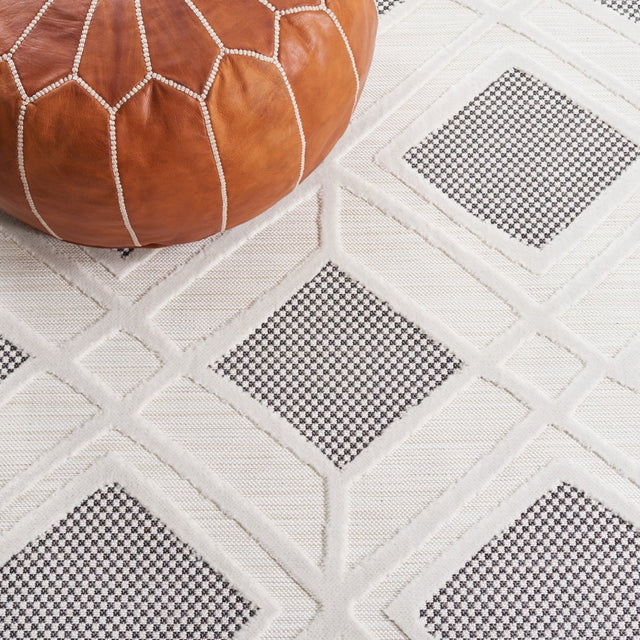 Safavieh Cabana Cbn420Z Ivory/Black Rug.