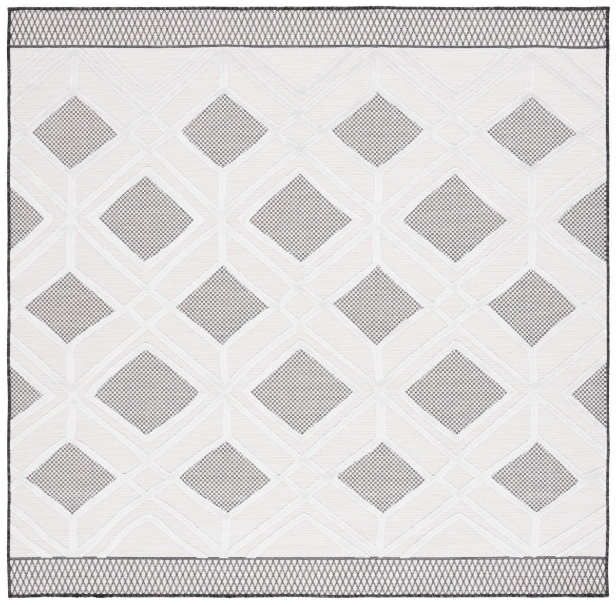 Safavieh Cabana Cbn420Z Ivory/Black Rug.