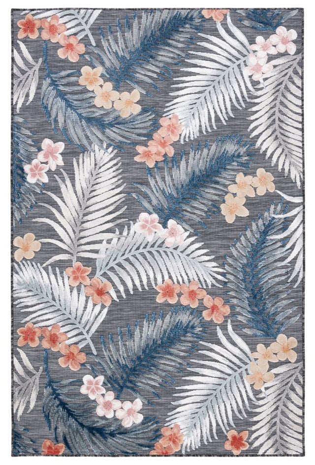 Safavieh Cabana Cbn451H Black/Rust Rug.