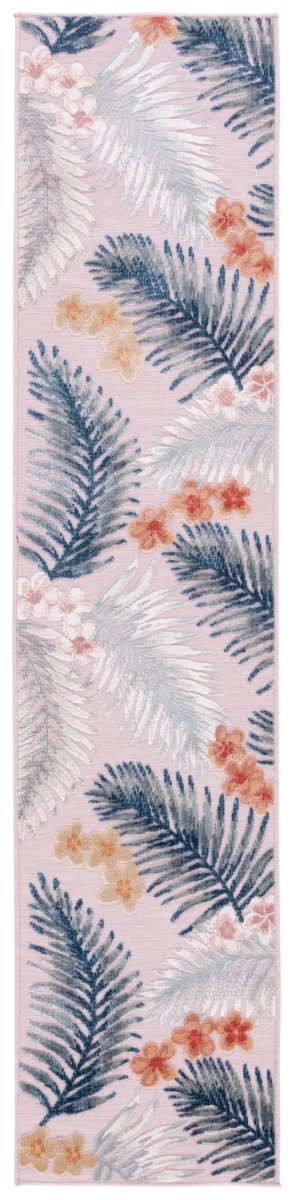 Safavieh Cabana Cbn451U Pink/Grey Rug.