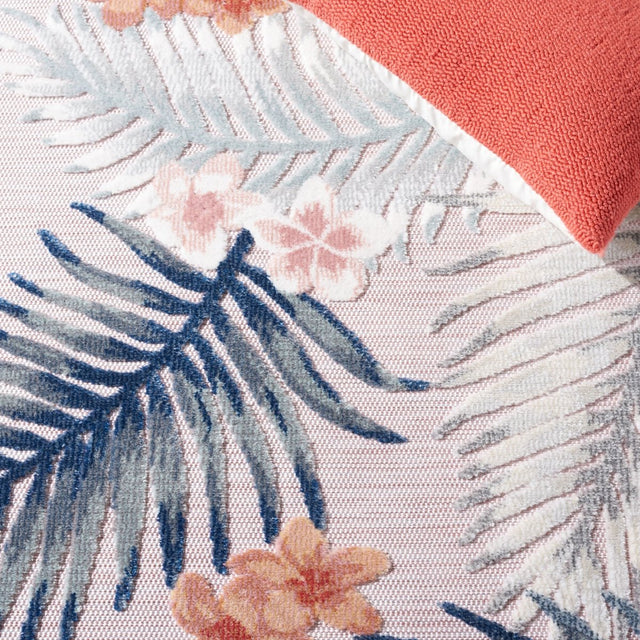 Safavieh Cabana Cbn451U Pink/Grey Rug.