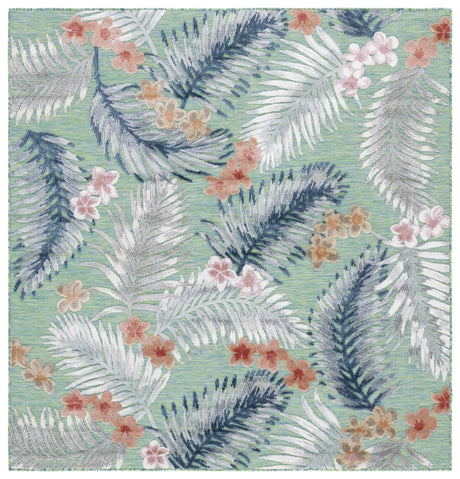 Safavieh Cabana Cbn451Y Green/Navy Rug.