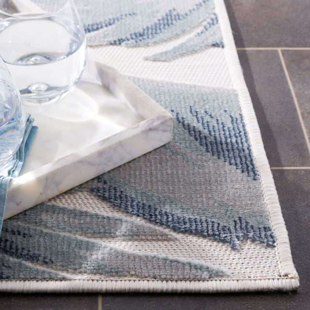 Safavieh Cabana Cbn452A Ivory/Navy Rug.