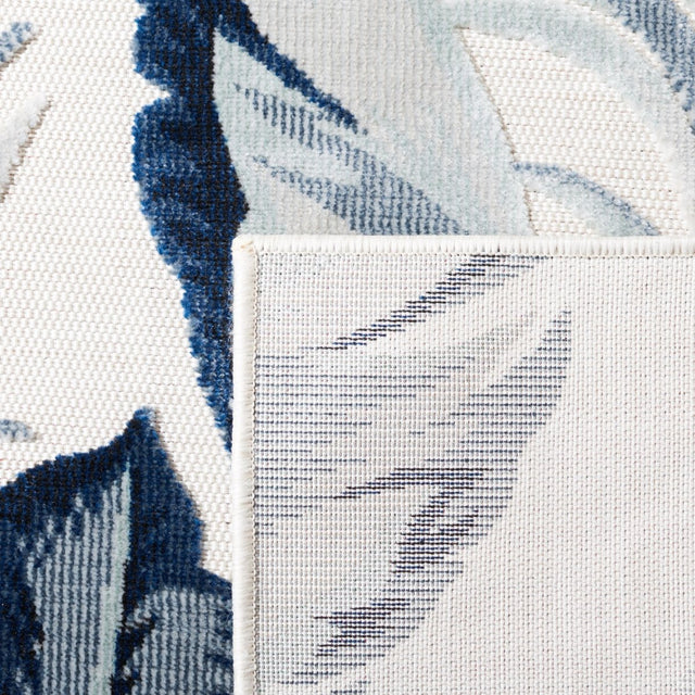 Safavieh Cabana Cbn452A Ivory/Navy Rug.