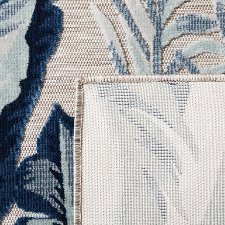 Safavieh Cabana Cbn452F Grey/Navy Rug.