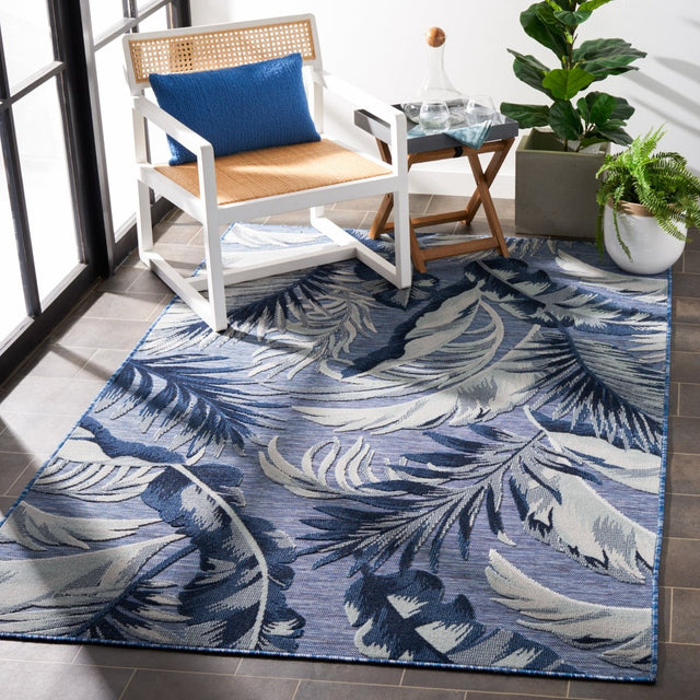 Safavieh Cabana Cbn452H Black/Grey Rug.