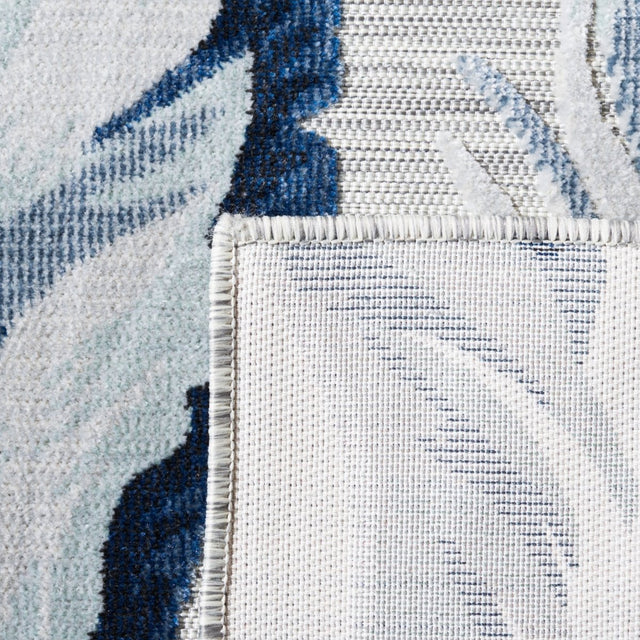 Safavieh Cabana Cbn452N Grey/Navy Rug.