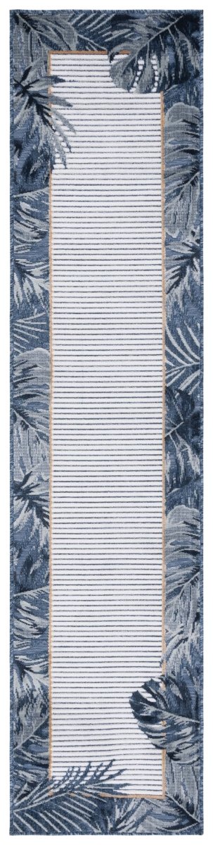 Safavieh Cabana Cbn453N Ivory/Navy Rug.