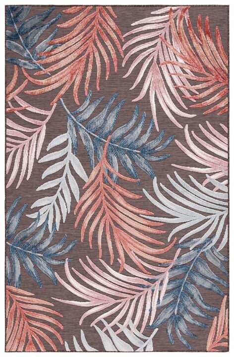 Safavieh Cabana Cbn458T Brown/Blue Rug.