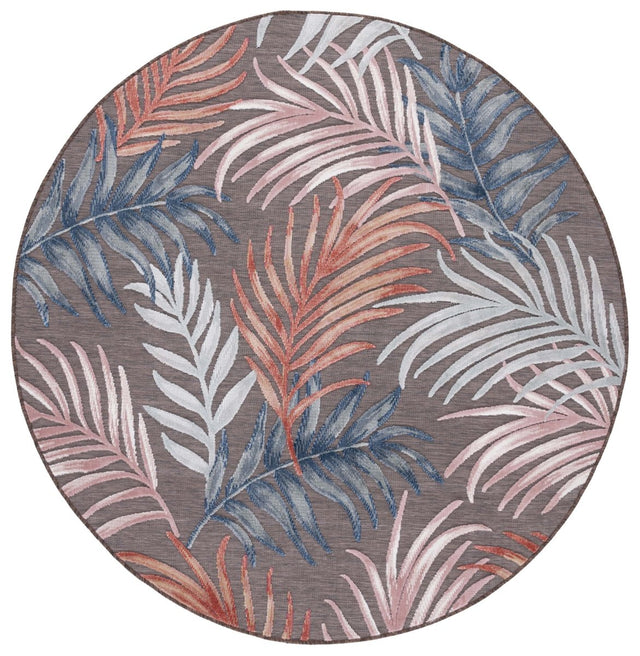 Safavieh Cabana Cbn458T Brown/Blue Rug.