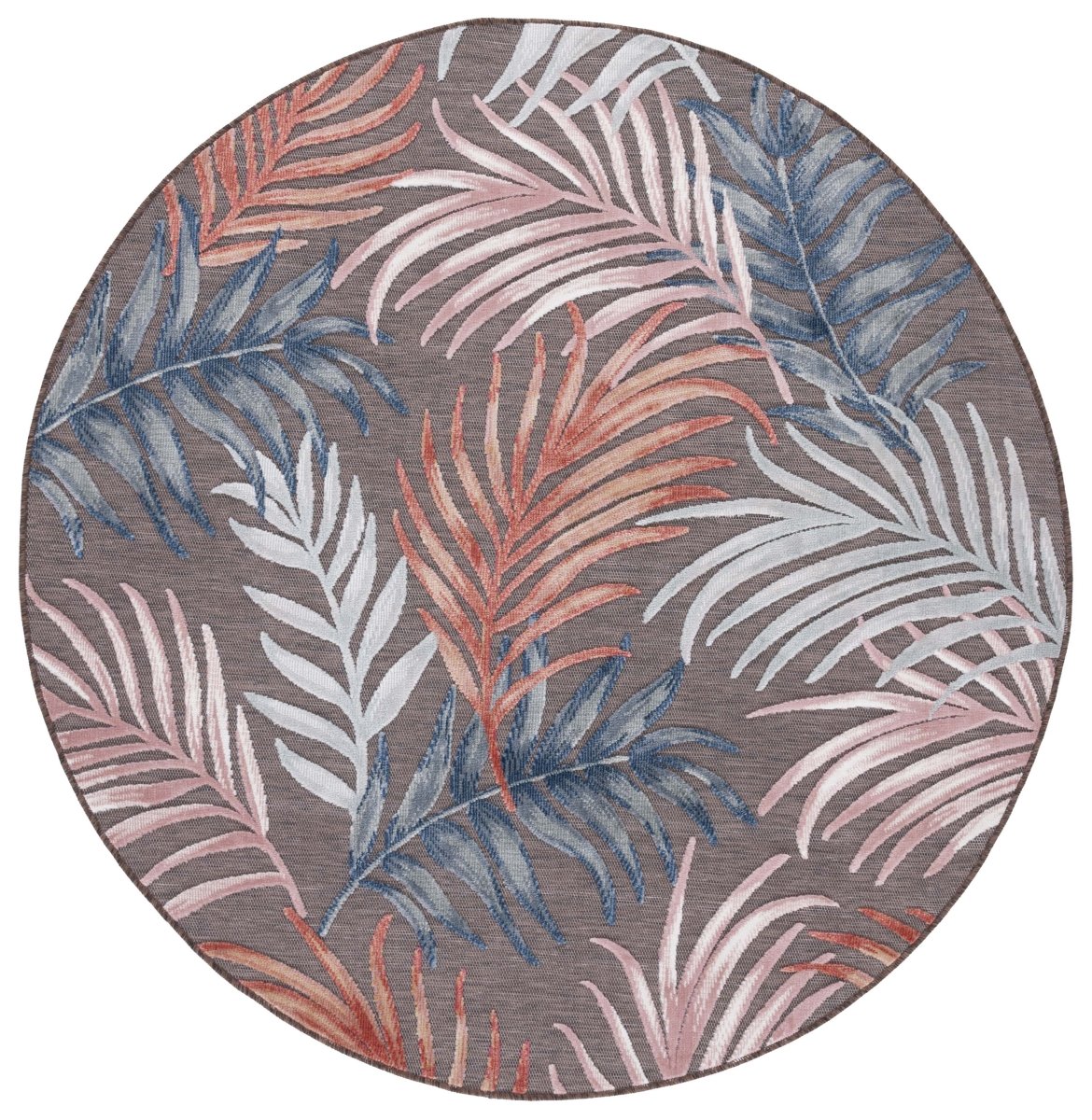 Safavieh Cabana Cbn458T Brown/Blue Rug.