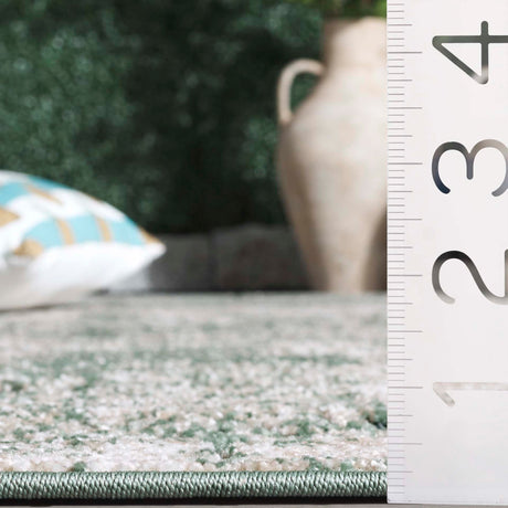Safavieh Cabana Cbn630Y Green/Ivory Rug - Safavieh - cbn630y - 28