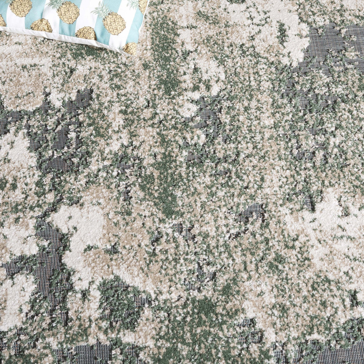 Safavieh Cabana Cbn630Y Green/Ivory Rug - Safavieh - cbn630y - 28