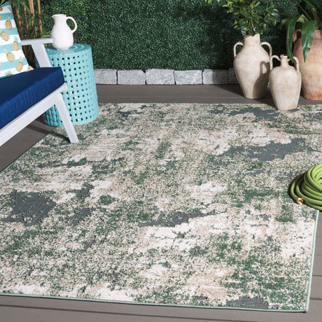 Safavieh Cabana Cbn630Y Green/Ivory Rug - Safavieh - cbn630y - 4