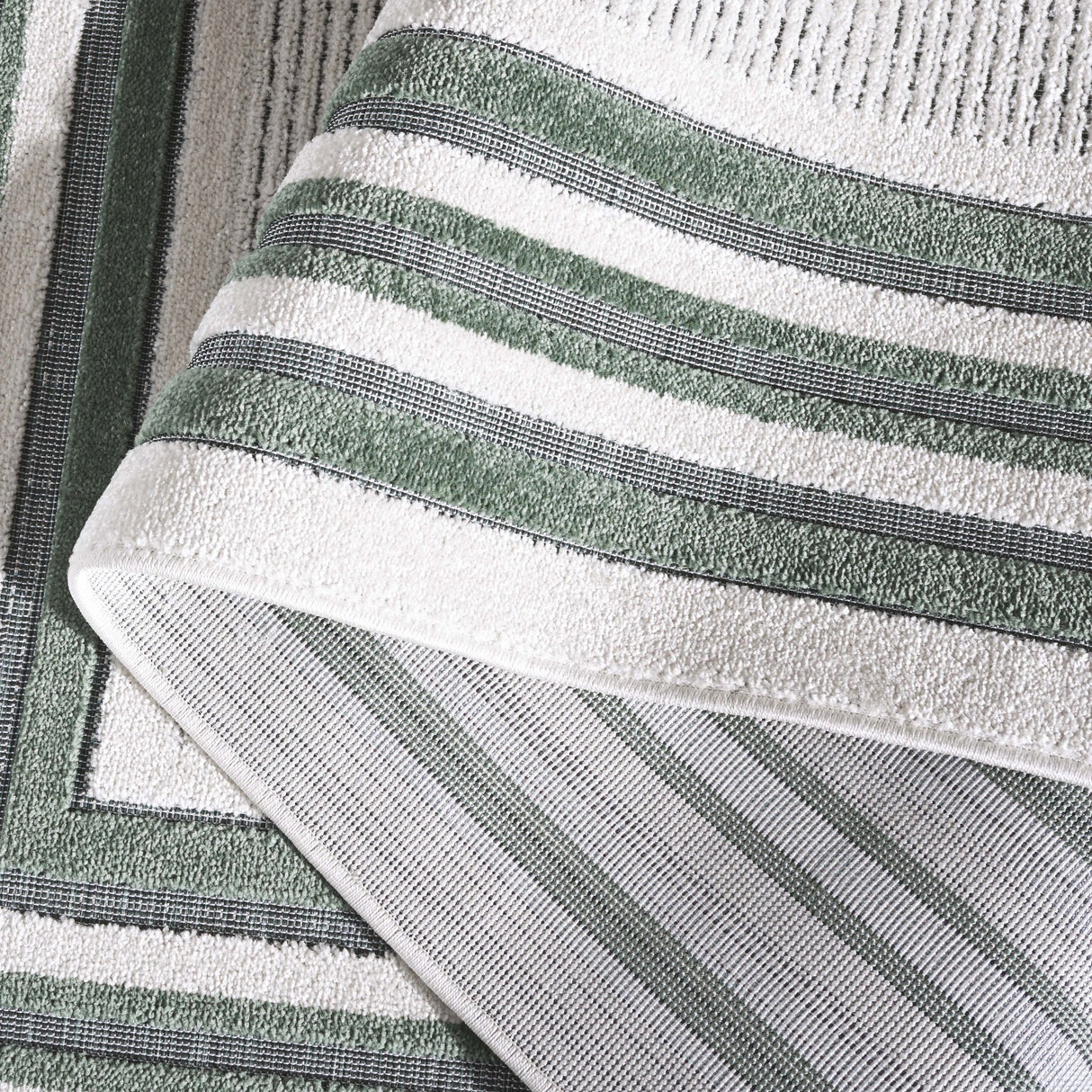 Safavieh Cabana Cbn634A Ivory/Green Rug - Safavieh - cbn634a - 4