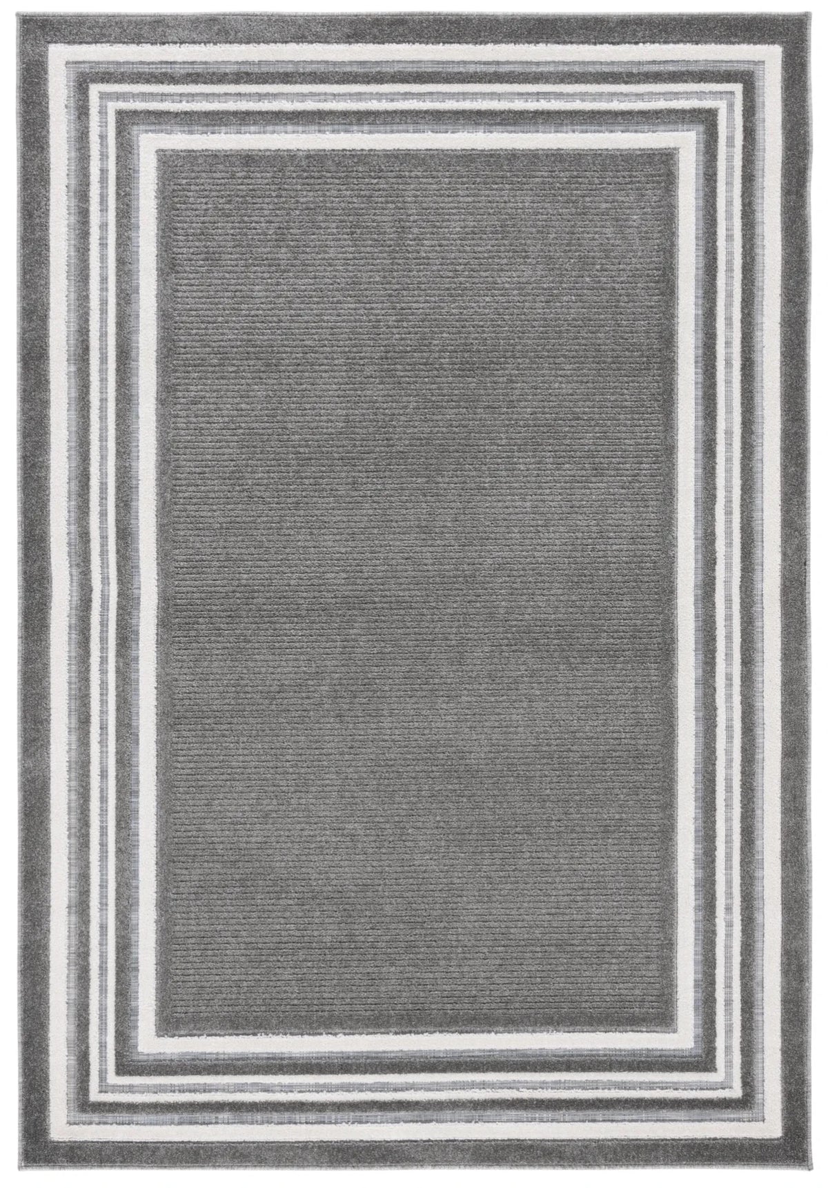 Safavieh Cabana 4'-0" x 6'-0" Rug in Grey / Ivory