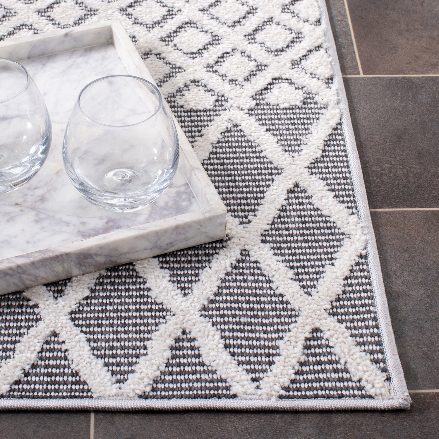 Safavieh Cabana Cbn652A Ivory/Grey Rug - Safavieh - cbn652a - 29