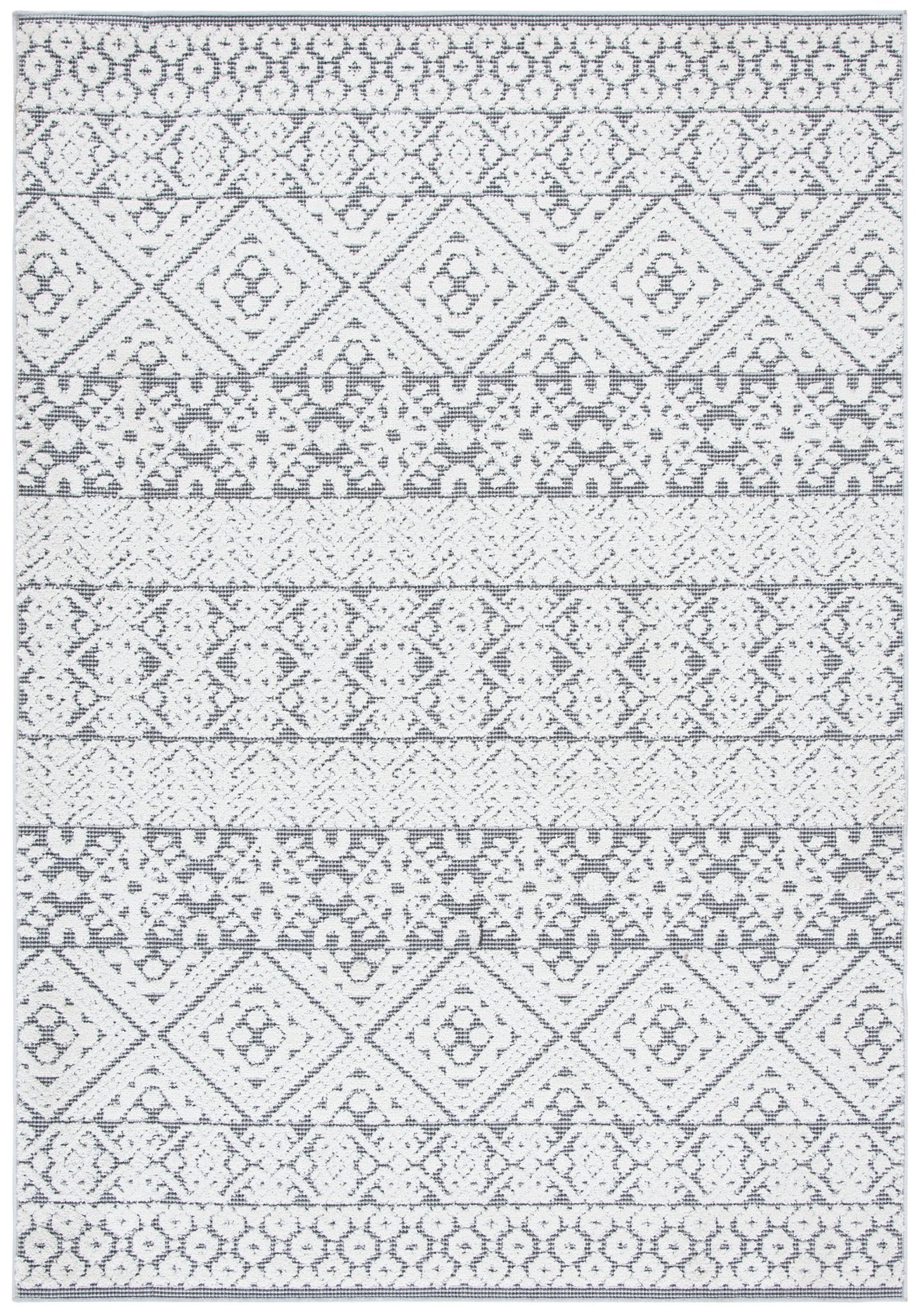 Safavieh Cabana Cbn654A Ivory/Grey Rug - Safavieh - cbn654a - 4