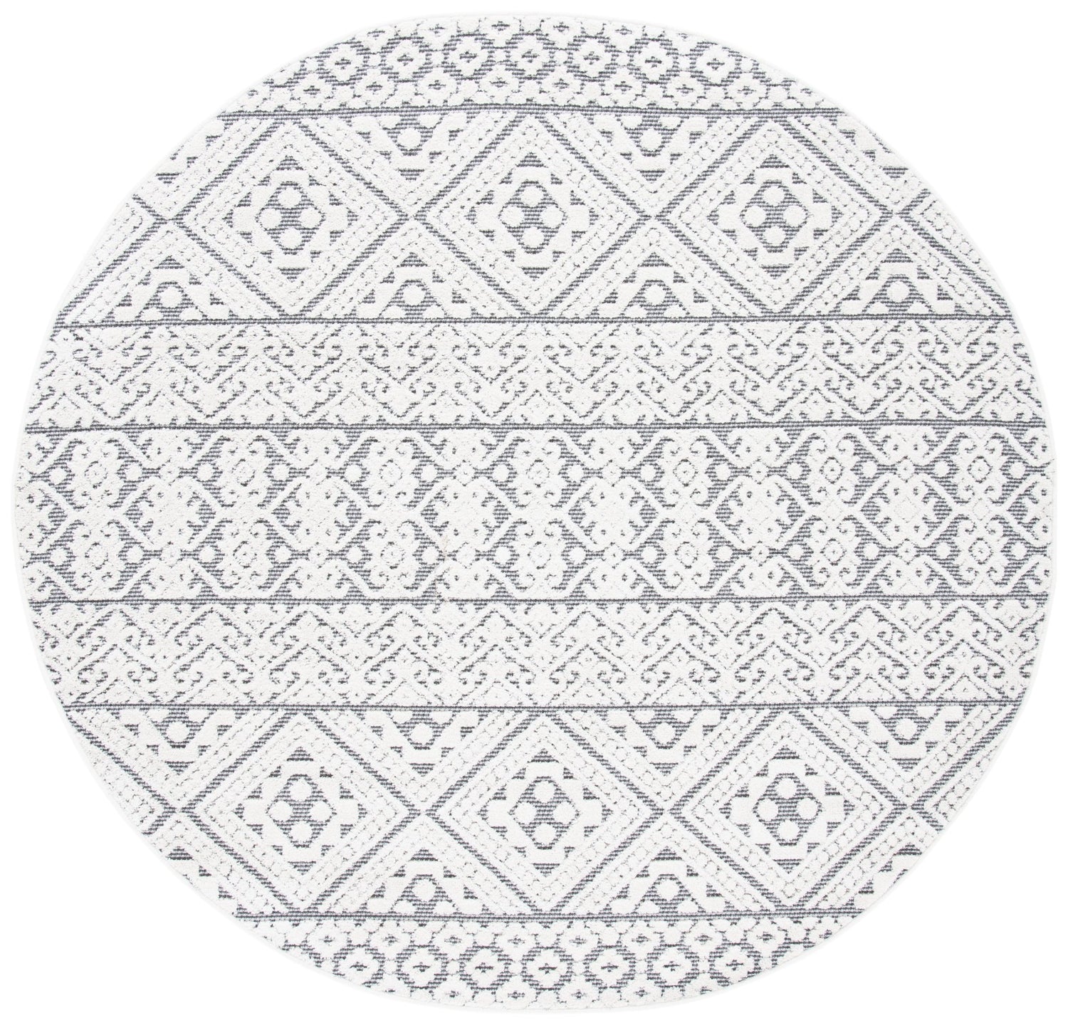 Safavieh Cabana Cbn654A Ivory/Grey Rug - Safavieh - cbn654a - 7r