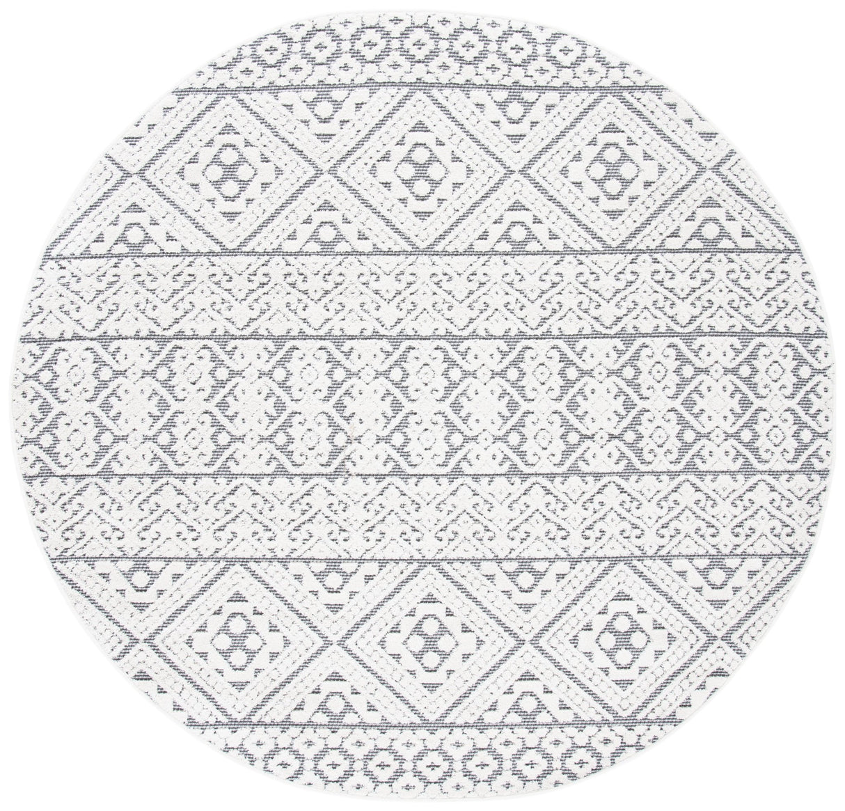 Safavieh Cabana Cbn654A Ivory/Grey Rug - Safavieh - cbn654a - 7r