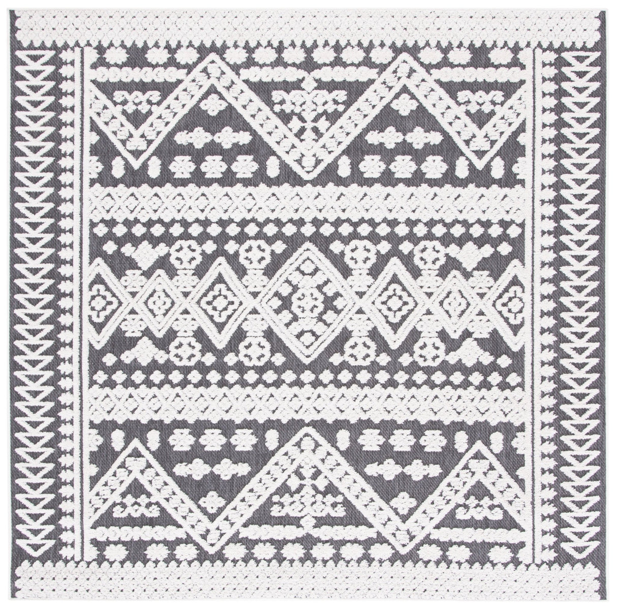 Safavieh Cabana Cbn658A Ivory/Grey Rug - Safavieh - cbn658a - 3