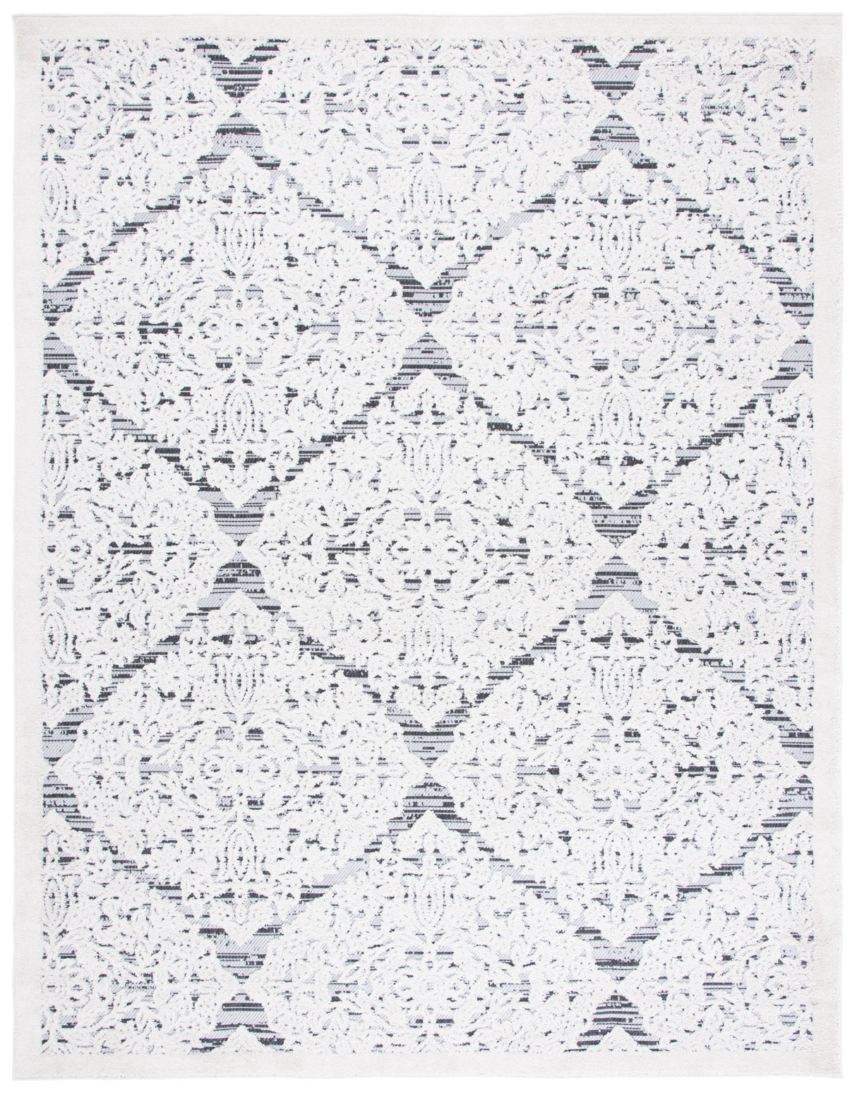 Safavieh Cabana Cbn660A Ivory/Grey Rug - Safavieh - cbn660a - 7r