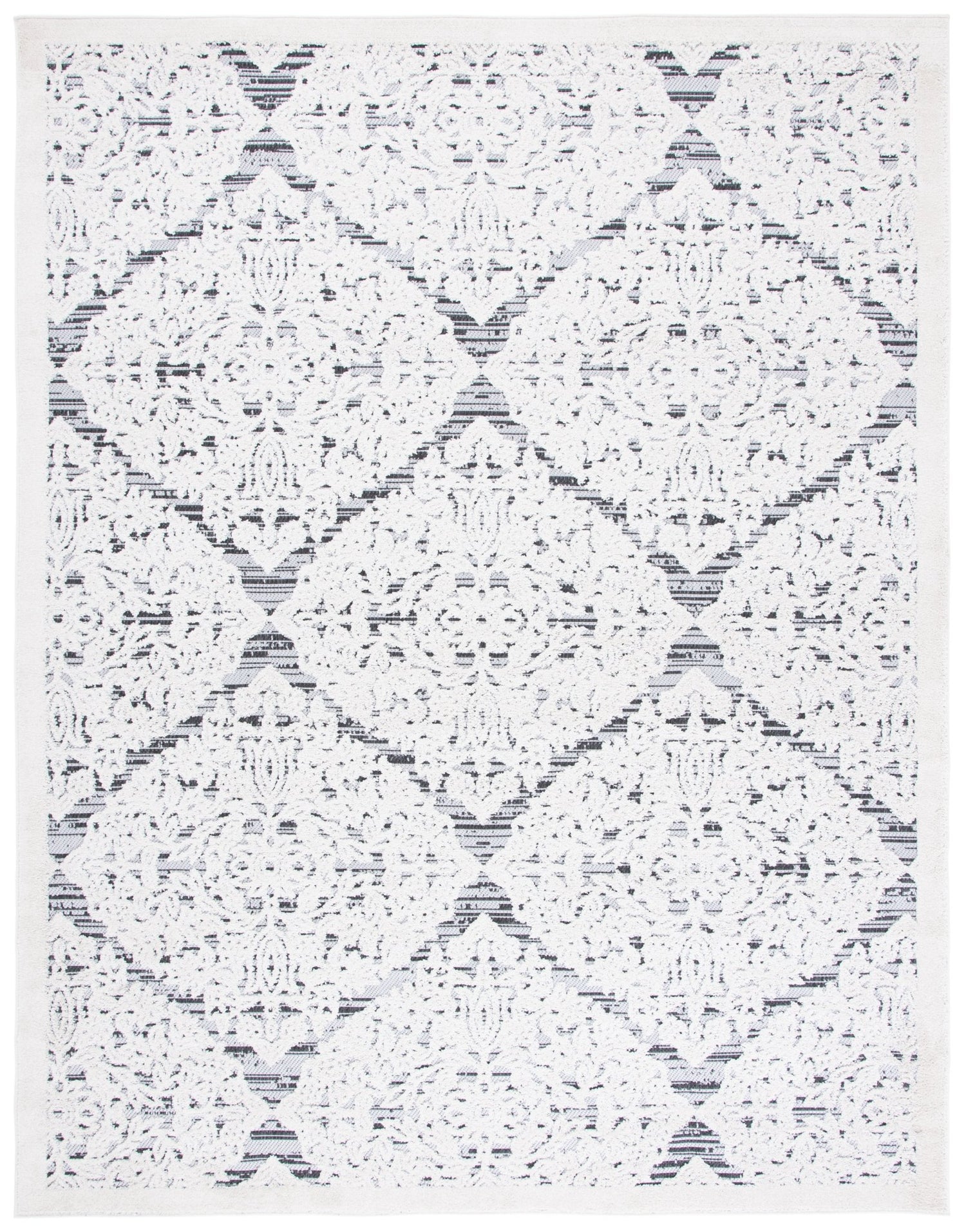 Safavieh Cabana Cbn660A Ivory/Grey Rug - Safavieh - cbn660a - 7r