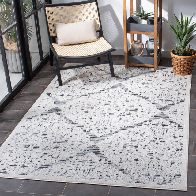 Safavieh Cabana Cbn660A Ivory/Grey Rug - Safavieh - cbn660a - 7r