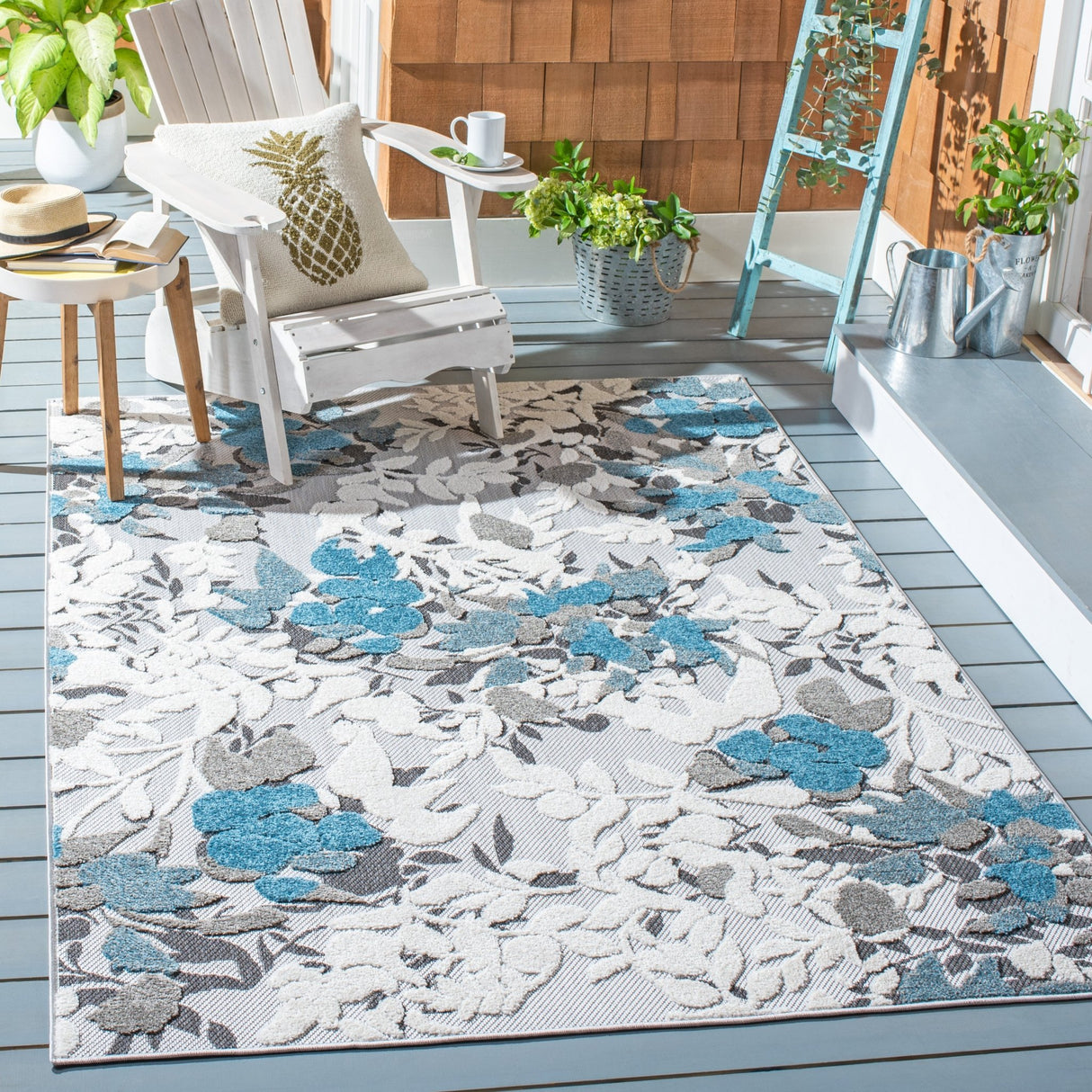 Safavieh Cabana Cbn674B Beige/Blue Rug - Safavieh - cbn674b - 29