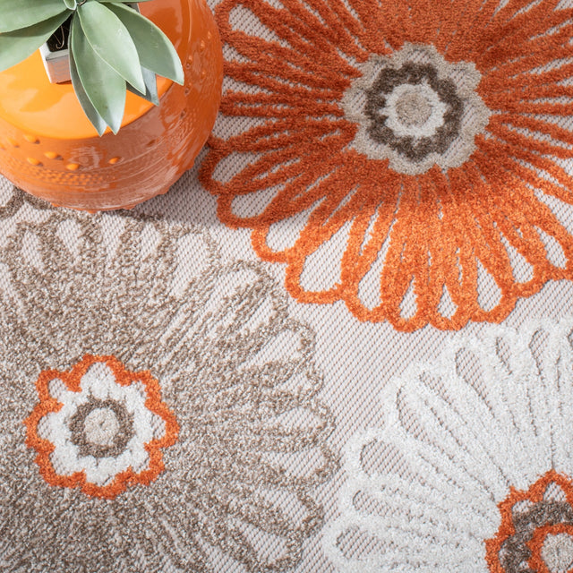 Safavieh Cabana Cbn676C Beige/Orange Rugs - Safavieh - cbn676c - 7r