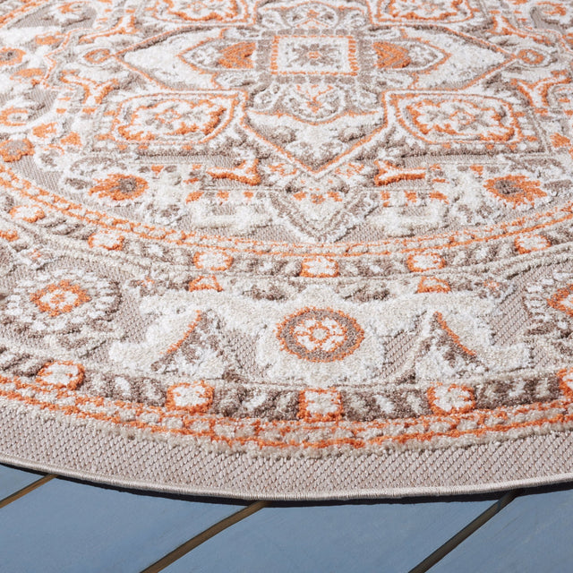 Safavieh Cabana Cbn680B Beige/Orange Rug - Safavieh - cbn680b - 25