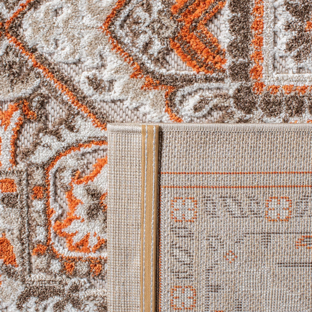 Safavieh Cabana Cbn680B Beige/Orange Rug - Safavieh - cbn680b - 3