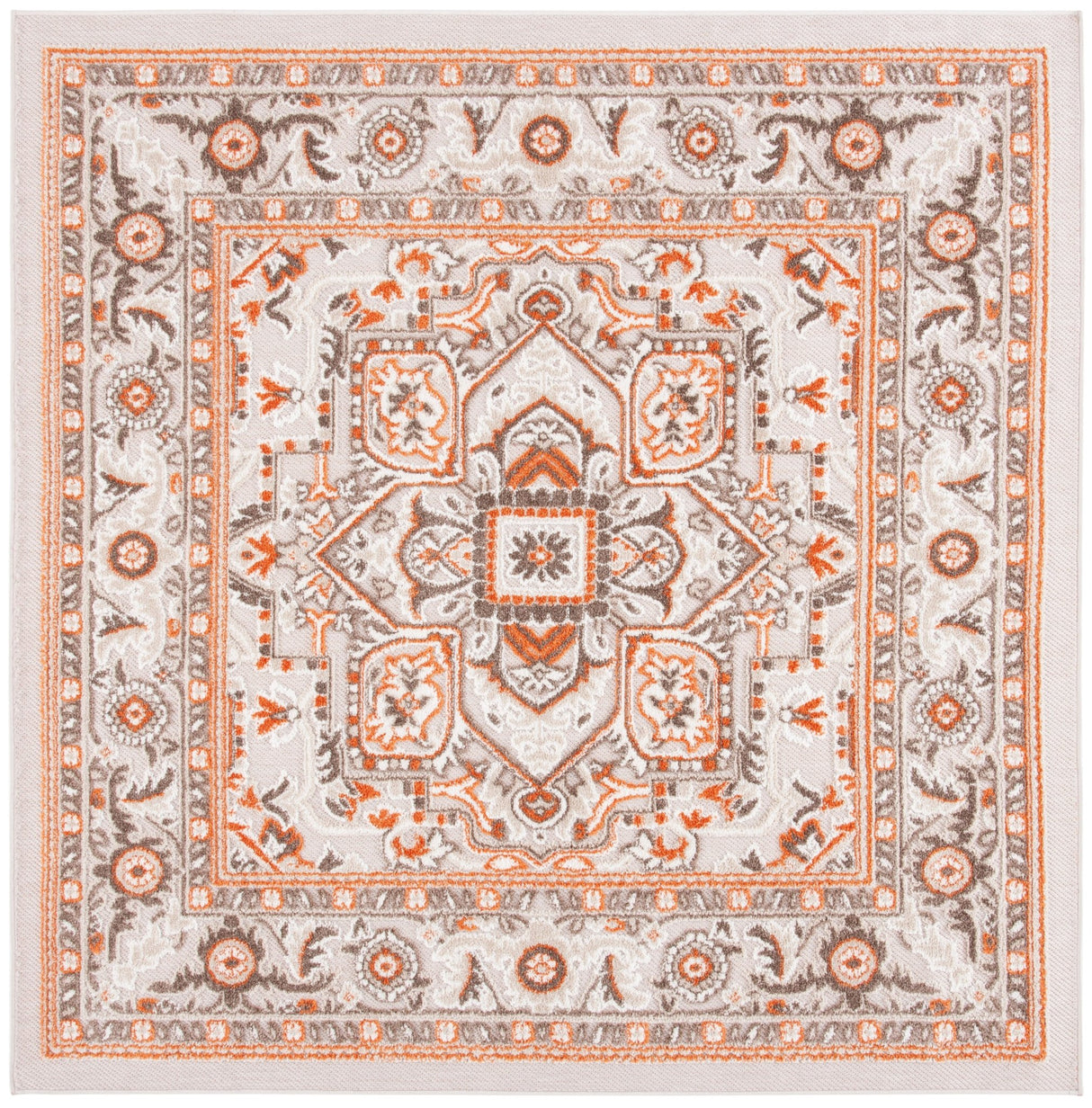 Safavieh Cabana Cbn680B Beige/Orange Rug - Safavieh - cbn680b - 3