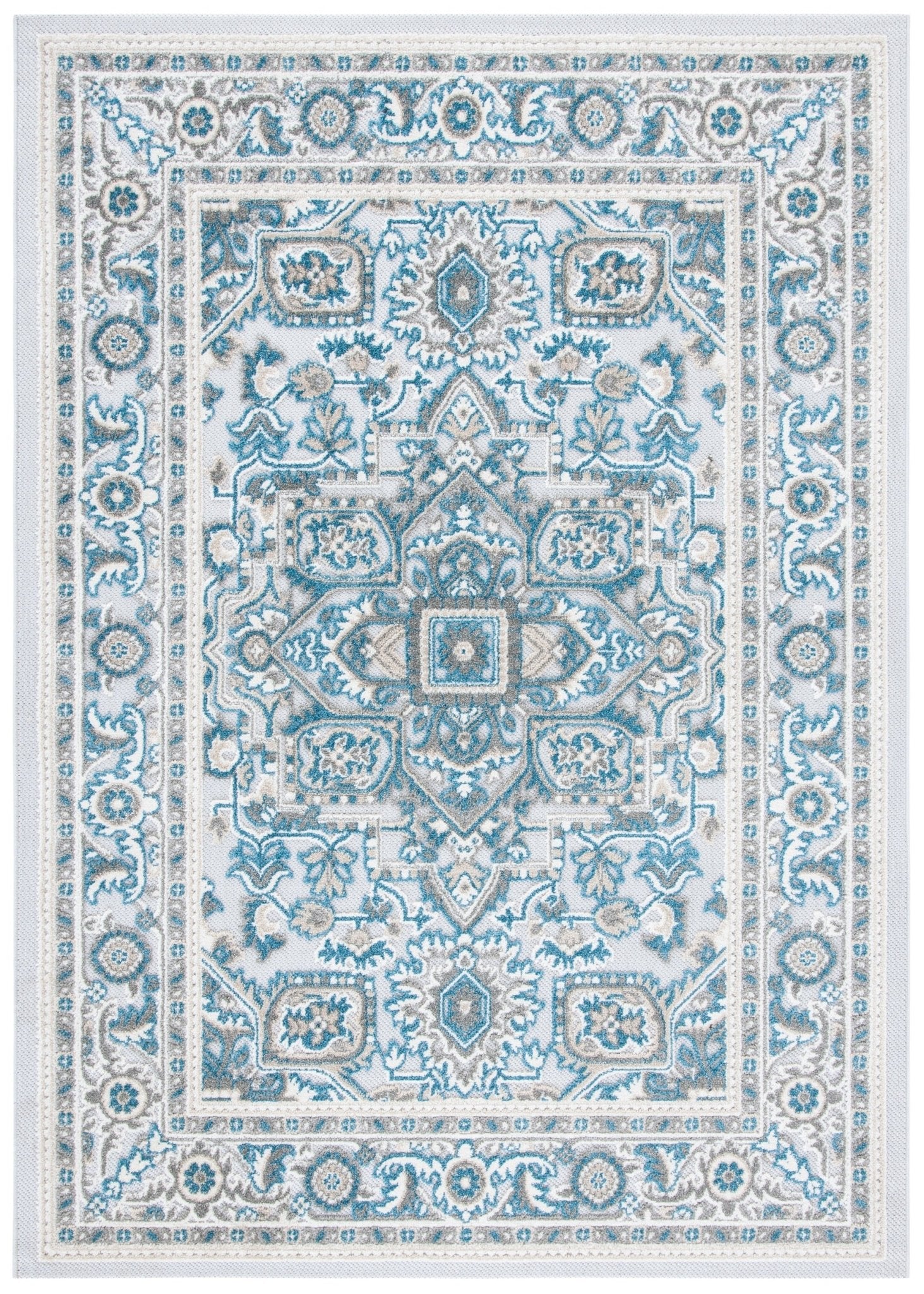Safavieh Cabana Cbn680N Navy/Grey Rug - Safavieh - cbn680n - 3