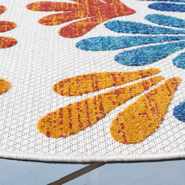 Safavieh Cabana Cbn800A Creme/Red Rug - Safavieh - cbn800a - 4r