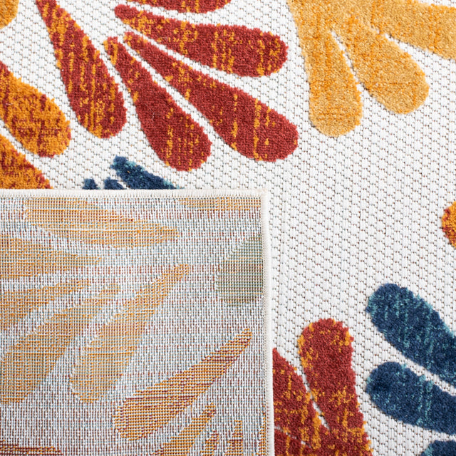 Safavieh Cabana Cbn800A Creme/Red Rug - Safavieh - cbn800a - 4sq