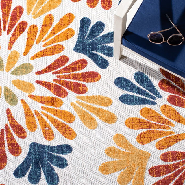 Safavieh Cabana Cbn800A Creme/Red Rug - Safavieh - cbn800a - 4sq