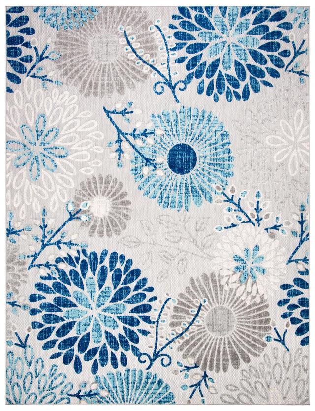 Safavieh Cabana Cbn832F Grey/Blue Rug - Safavieh - cbn832f - 3