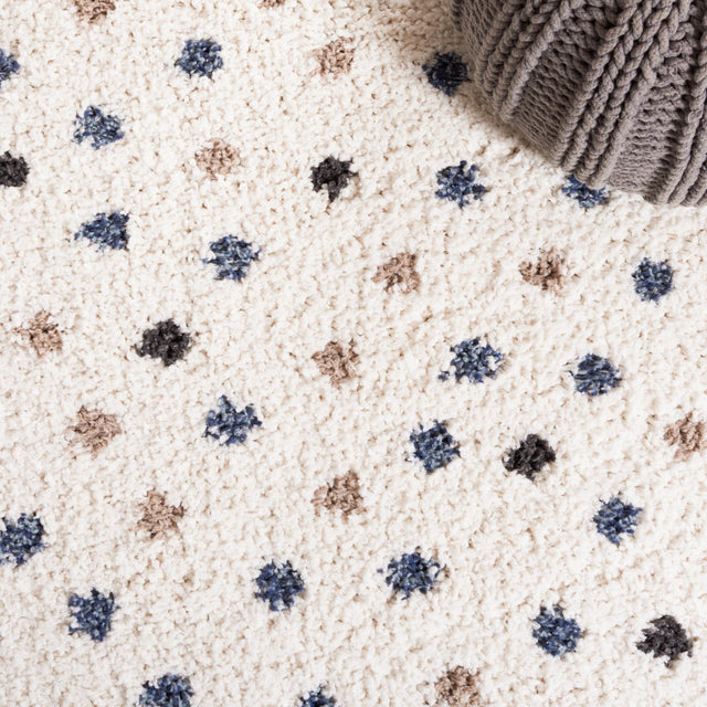 Safavieh Calico Shag Clc102A Ivory/Taupe Rug - Safavieh - clc102a - 28