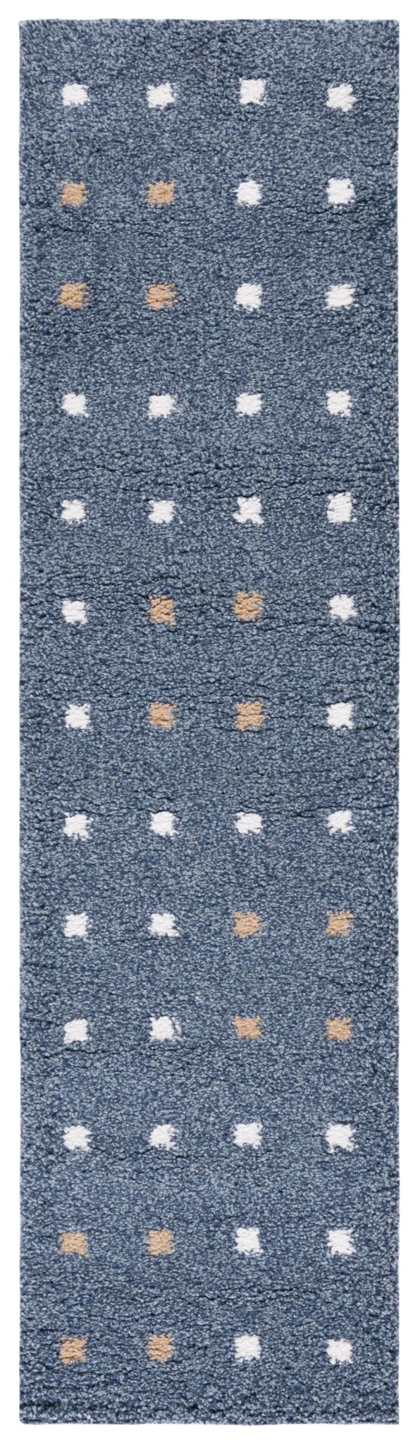 Safavieh Calico Shag Clc102M Blue/Ivory Rug - Safavieh - clc102m - 28