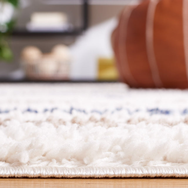 Safavieh Calico Shag Clc106A Ivory/Taupe Rug - Safavieh - clc106a - 28