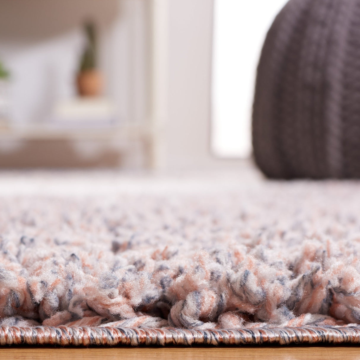 Safavieh Calico Shag Clc108E Taupe/Blue Rug - Safavieh - clc108e - 28