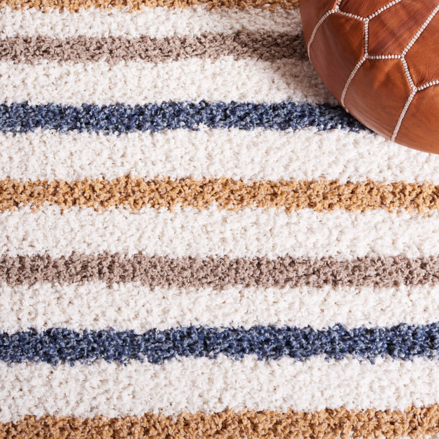 Safavieh Calico Shag Clc110A Ivory/Gold Rug - Safavieh - clc110a - 28