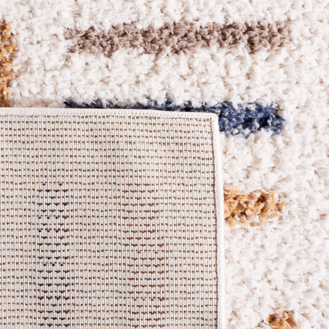 Safavieh Calico Shag Clc112A Ivory/Gold Rug - Safavieh - clc112a - 28