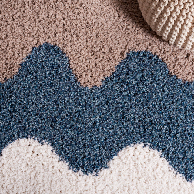 Safavieh Calico Shag Clc116Z Black/Taupe Rug - Safavieh - clc116z - 28