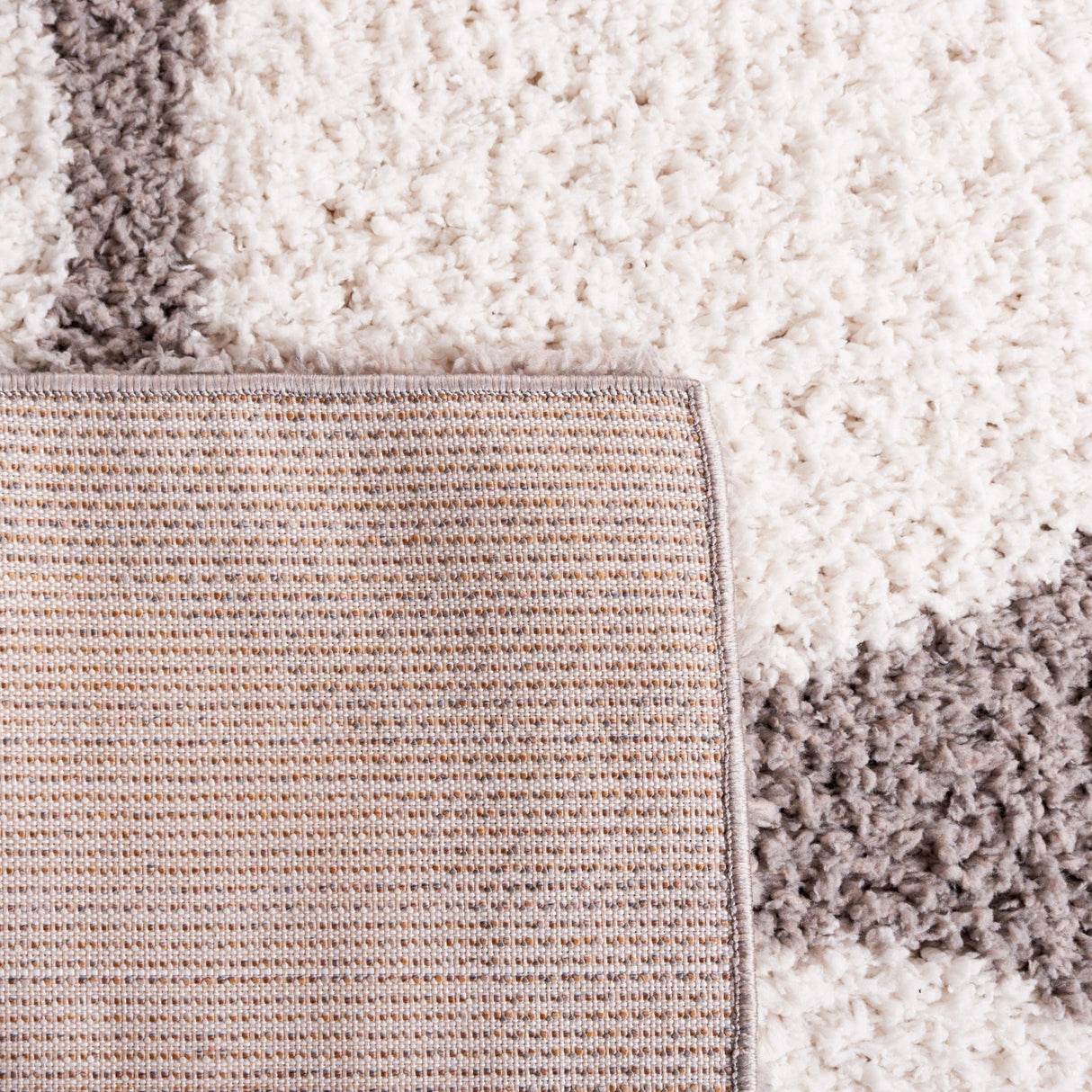 Safavieh Calico Shag Clc120F Grey/Ivory Rug - Safavieh - clc120f - 28