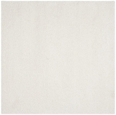 Safavieh California Shag Sg151 - 1010 White Rugs - Safavieh - sg151 - 1010 - 4sq
