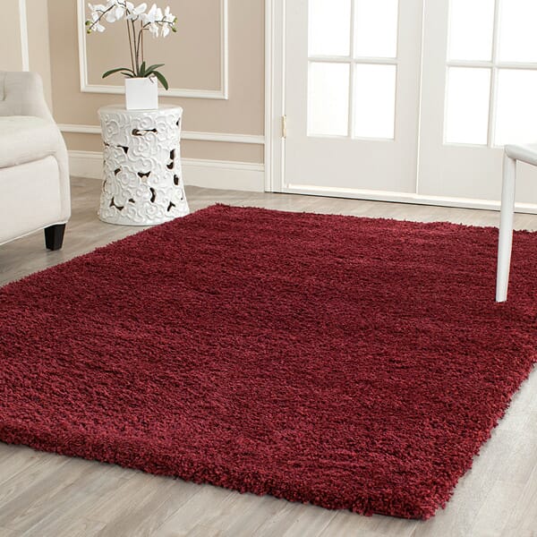 Safavieh California Shag Sg151 - 4242 Maroon Rugs - Safavieh - sg151 - 4242 - 3