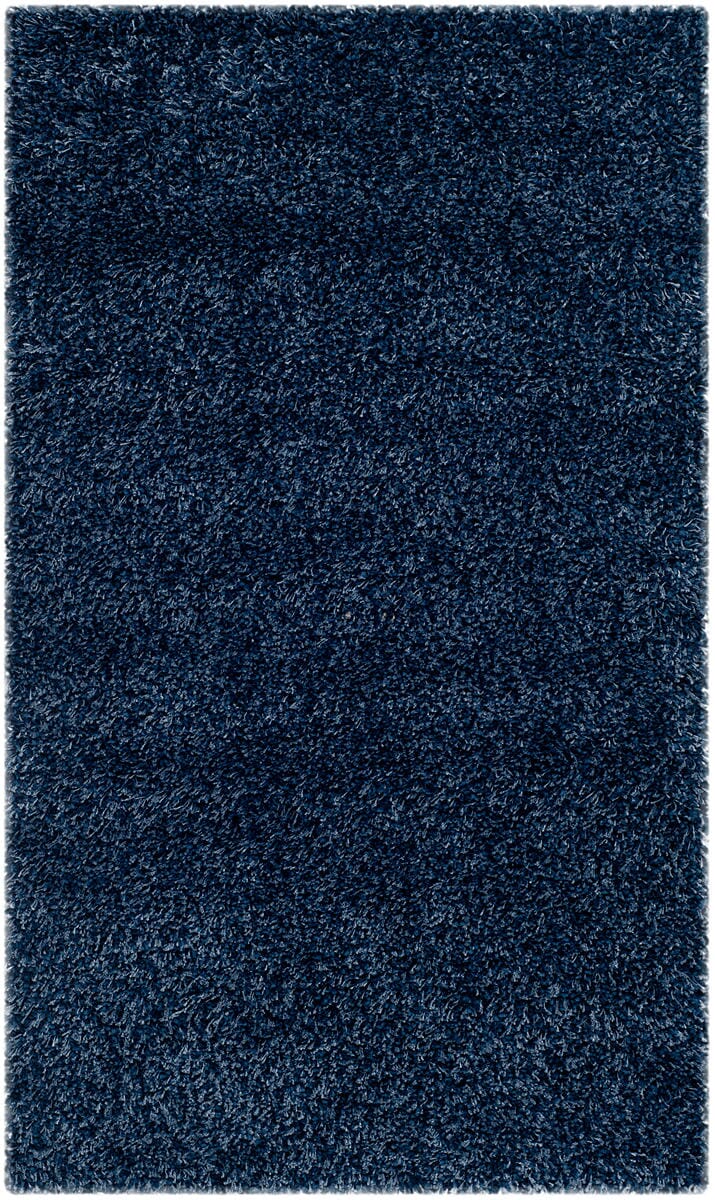 Safavieh California Shag Sg151 - 7070 Navy Rugs - Safavieh - sg151 - 7070 - 4r