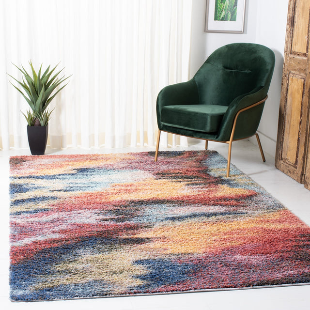 Safavieh Calista Cal114Q Red/Blue Rugs - Safavieh - cal114q - 4